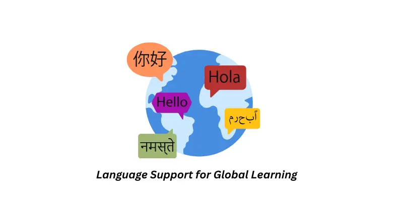 language support for global learning