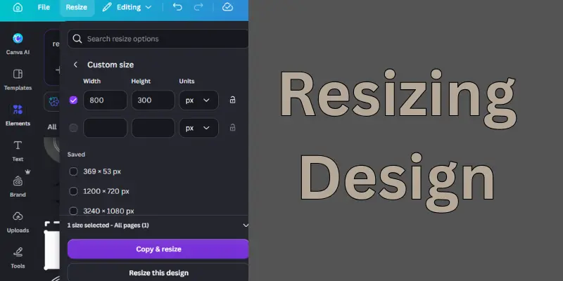 What Is AI in Graphic Design, and How Does It Work? resizing design